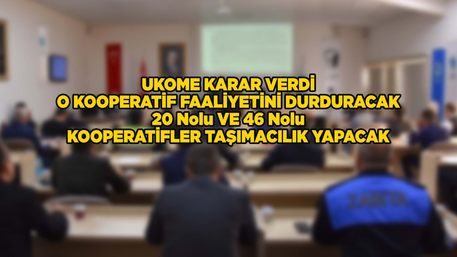 UKOME Karar verdi O Kooperatif Faaliyetini Durduracak